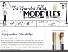 Tablet Screenshot of lesgrandesfillesmodeles.com
